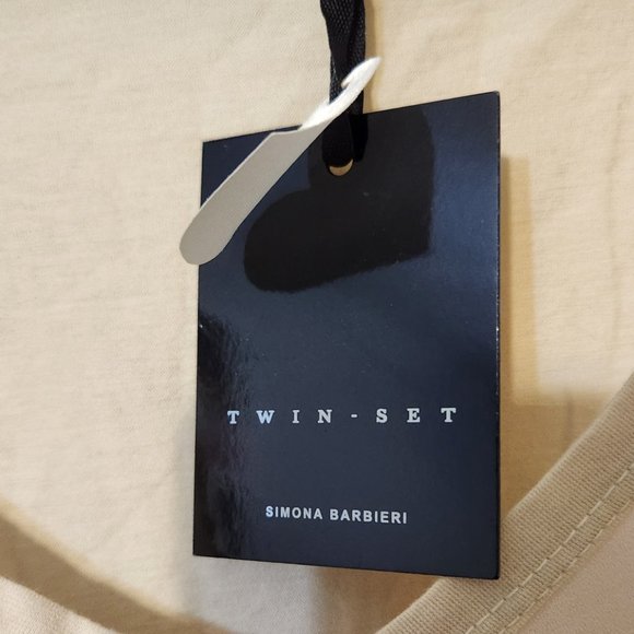 Twin Set shirt NWT 220$ reg price 285$+tx - Picture 2 of 6